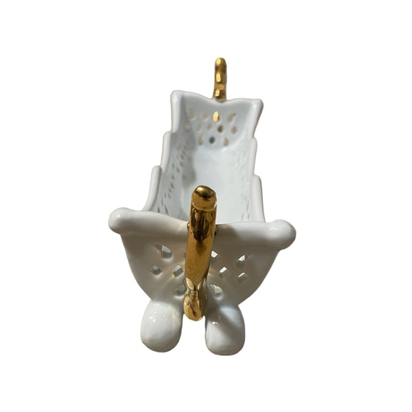 Vintage Porcelain cracker holder - Picture 4 of 5